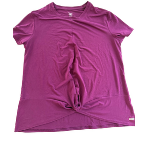 Women's Athletic Works Purple T-Shirt, XXL